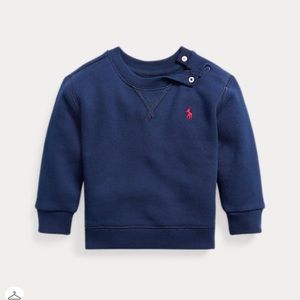 Fleece Crewneck Sweatshirt Ralph Lauren baby
